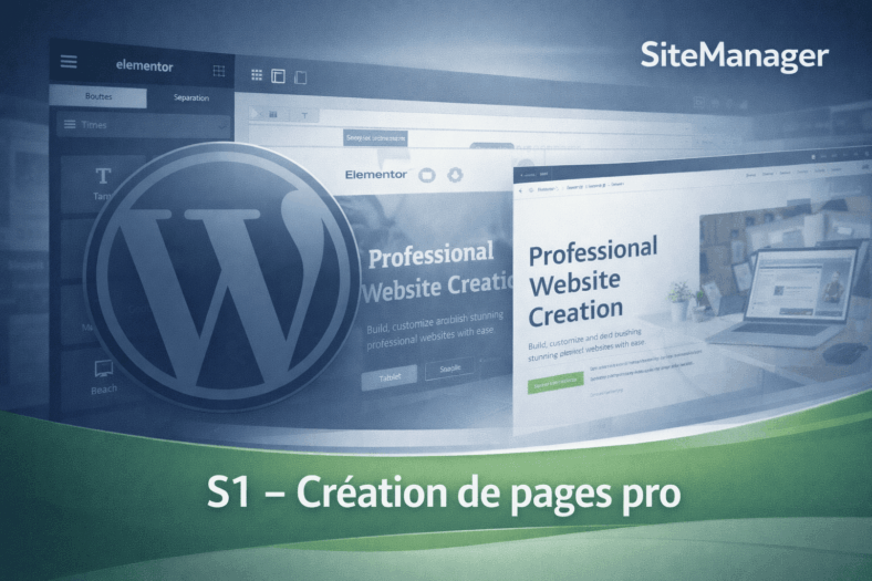 S1 – Création de pages pro