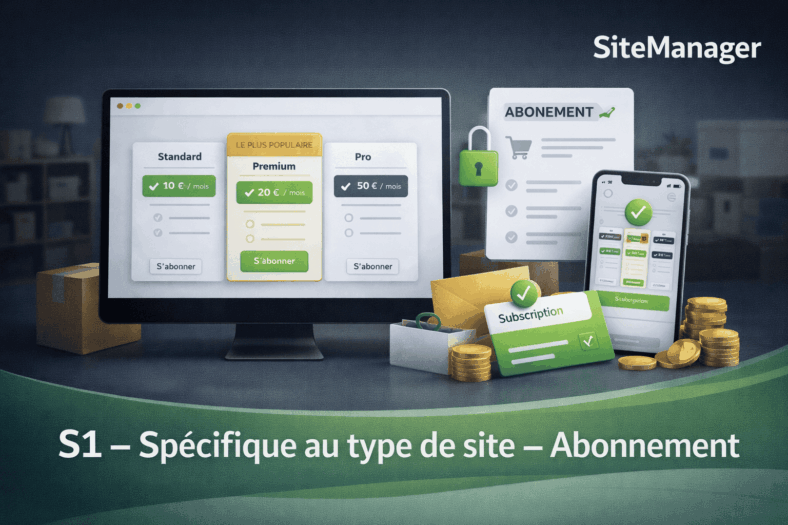 S1 – Spécifique au type de site – Abonnement