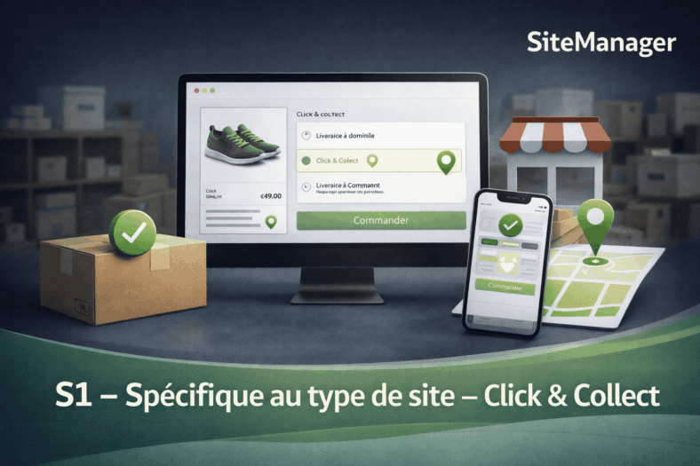 S1 – Spécifique au type de site – Click & Collect