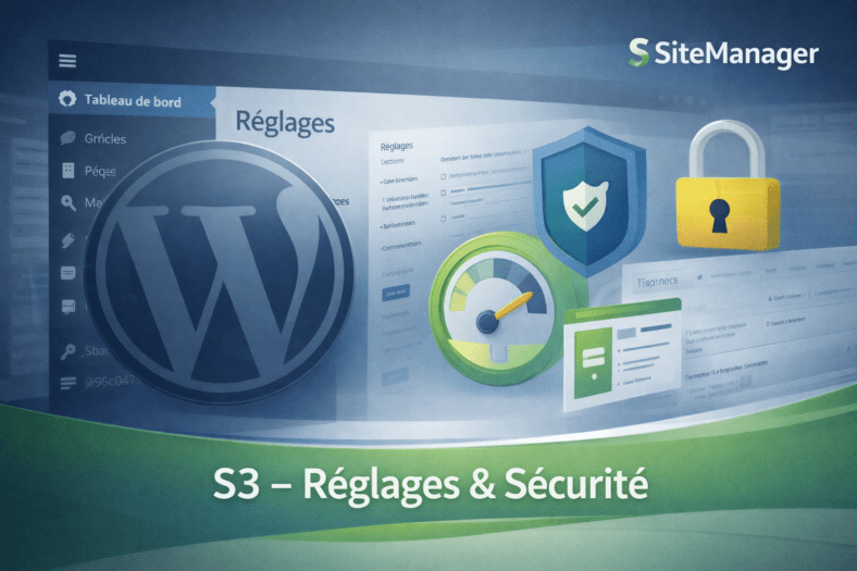S3 – Réglages & Sécurité
